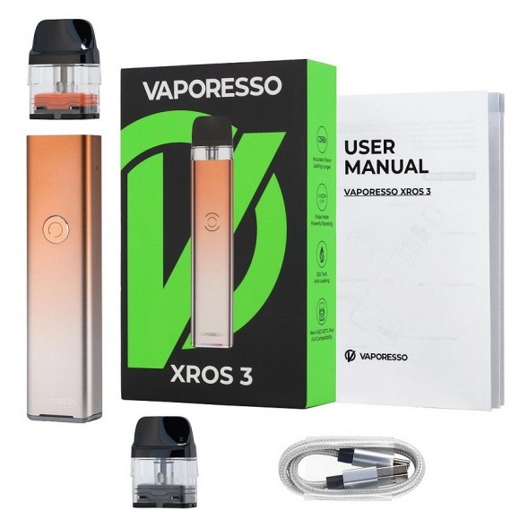 Электронная сигарета Vaporesso XROS 3 - Royal Gold купить в Владивостоке