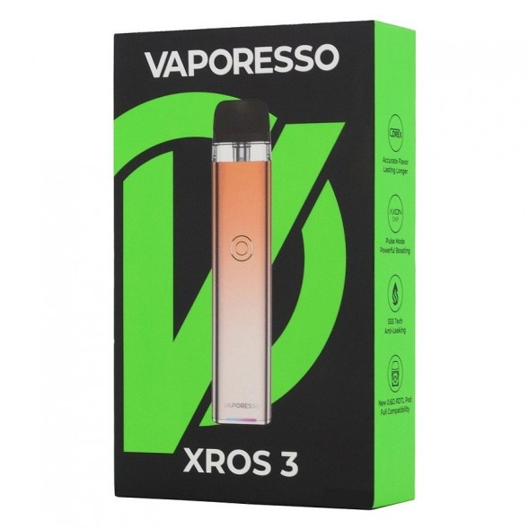 Электронная сигарета Vaporesso XROS 3 - Royal Gold купить в Владивостоке