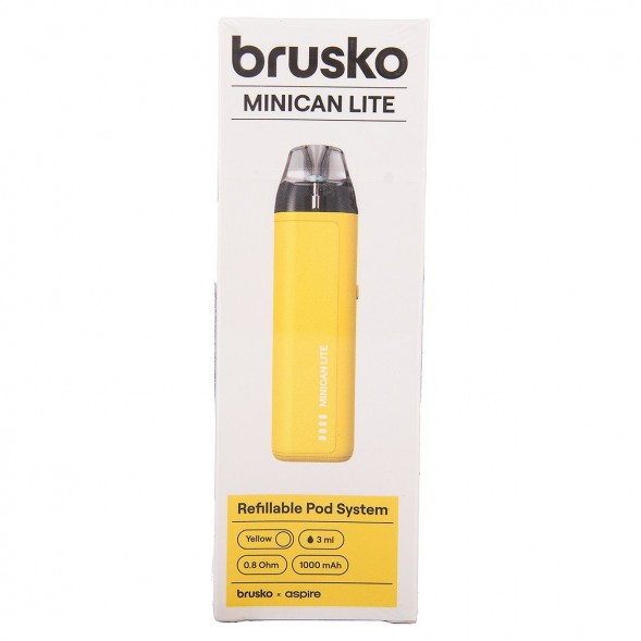Электронная сигарета Brusko - Minican LITE (Yellow) купить в Владивостоке
