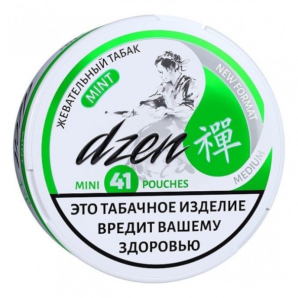 Табак жевательный DZEN - Mint Mini (Мята Мини) купить в Владивостоке