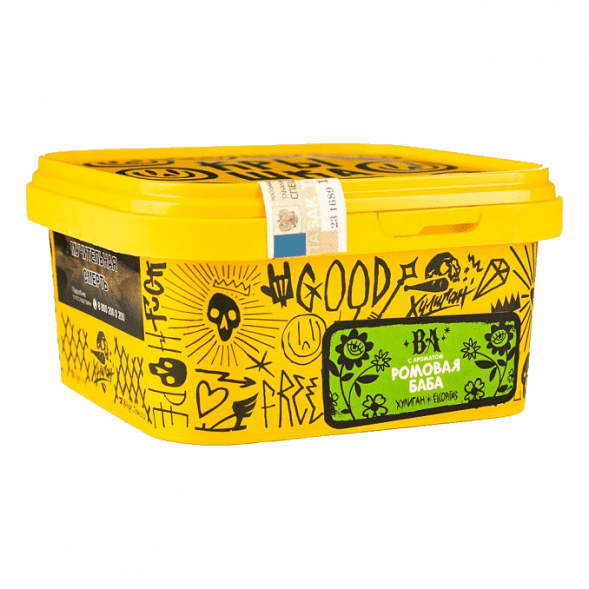 Табак Хулиган - BA (Ромовая Баба, 200 грамм) купить в Владивостоке