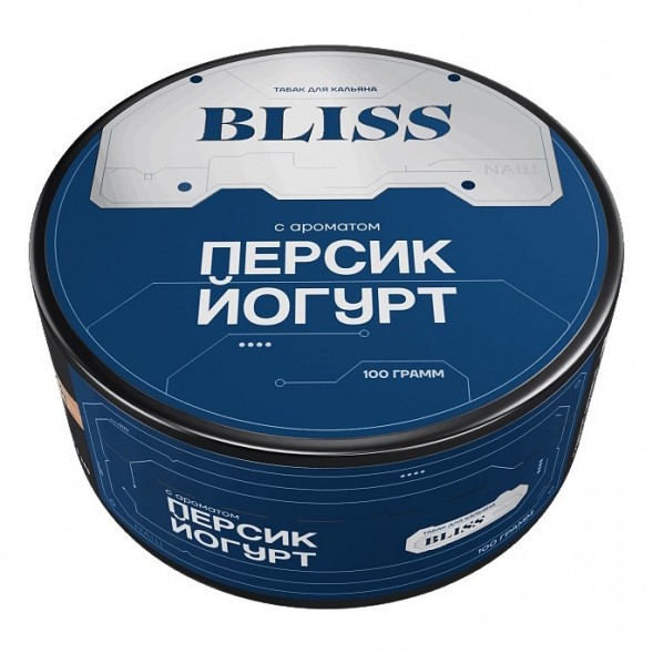 Табак Bliss - Персик Йогурт (100 грамм) купить в Владивостоке