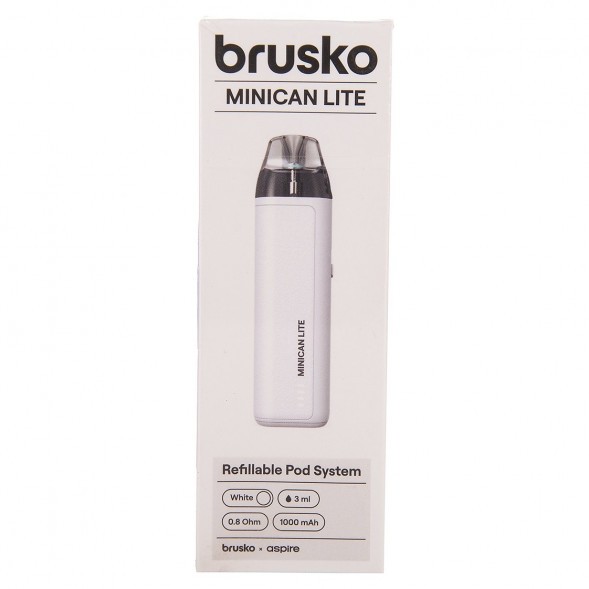 Электронная сигарета Brusko - Minican LITE (White) купить в Владивостоке
