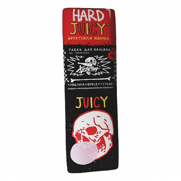 Табак Хулиган Hard - Juicy (Фруктовая Жвачка, 200 грамм) купить в Владивостоке