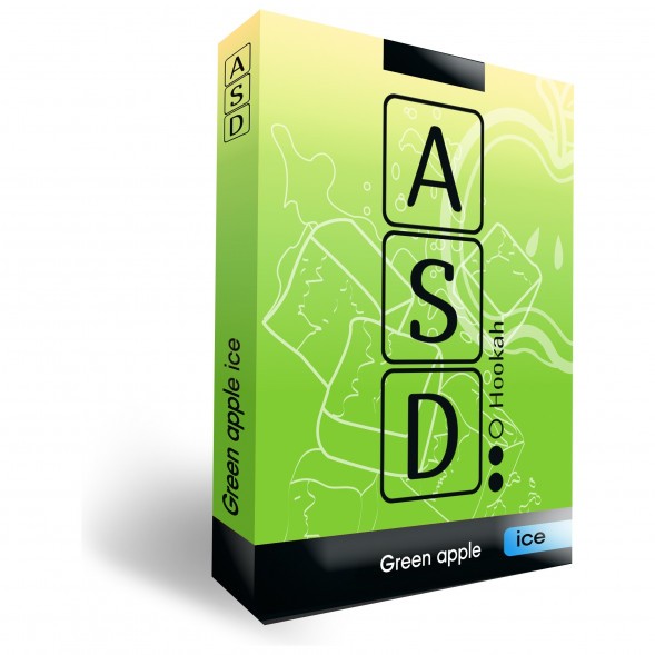 Смесь ASD - Green Apple Ice (Зеленое Яблоко Лёд, 50 грамм) купить в Владивостоке