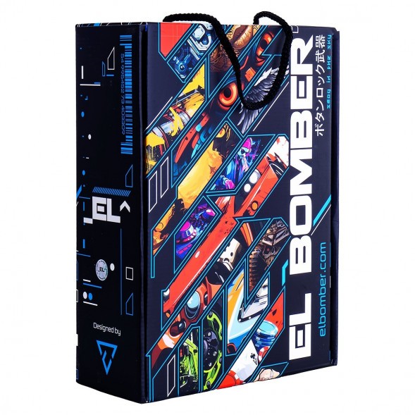 Кальян El Bomber - Mid Night (Линейка &quot;Racing&quot;, Без Колбы) купить в Владивостоке