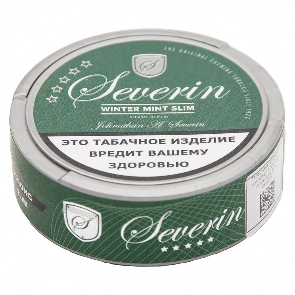 Табак жевательный SEVERIN - WINTER MINT SLIM купить в Владивостоке