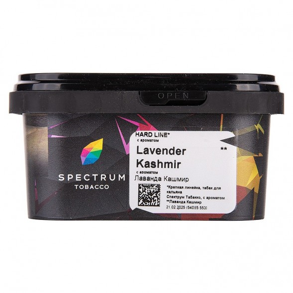 Табак Spectrum Hard - Lavender Kashmir (Лаванда Кашмир, 200 грамм) купить в Владивостоке