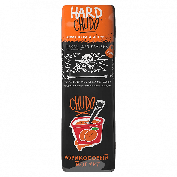 Табак Хулиган Hard - Chudo (Абрикосовый Йогурт, 200 грамм) купить в Владивостоке