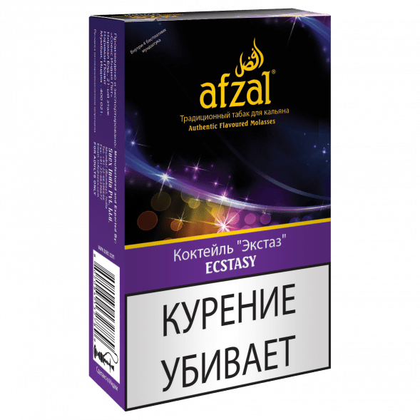Табак Afzal - Ecstasy (Коктейль Экстаз, 40 грамм) купить в Владивостоке
