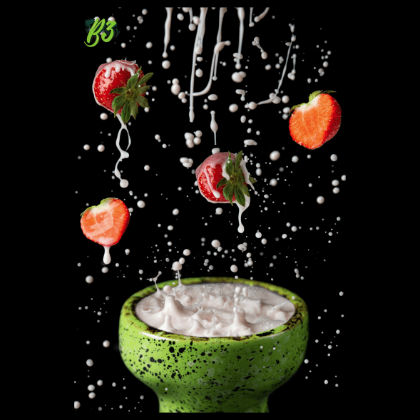 Табак B3 - Strawberry Yougurt (Клубничный Йогурт, 50 грамм) купить в Владивостоке