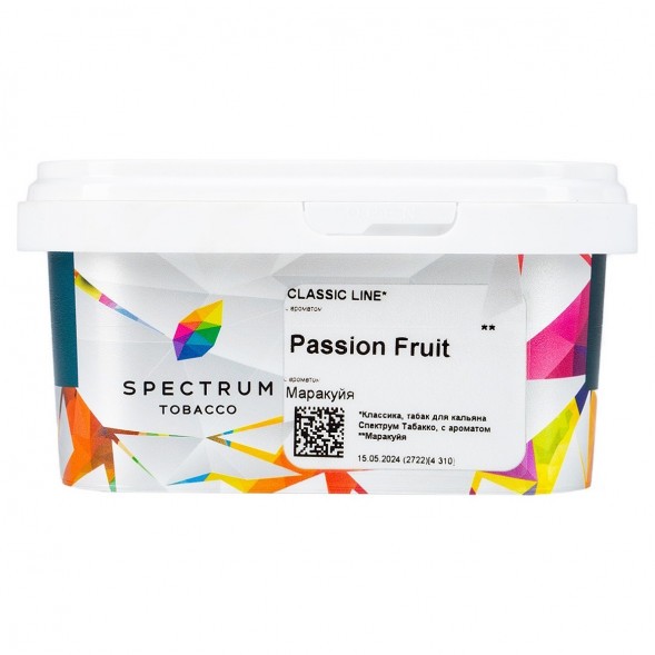 Табак Spectrum - Passion Fruit (Маракуйя, 200 грамм) купить в Владивостоке