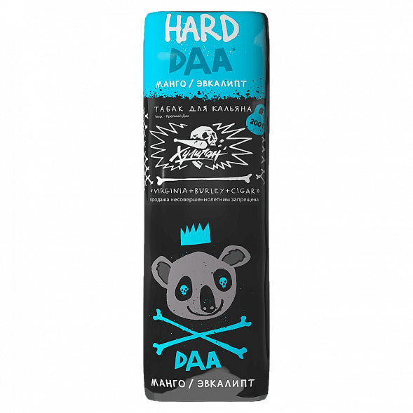 Табак Хулиган Hard - DAA (Манго и Эвкалипт, 200 грамм) купить в Владивостоке
