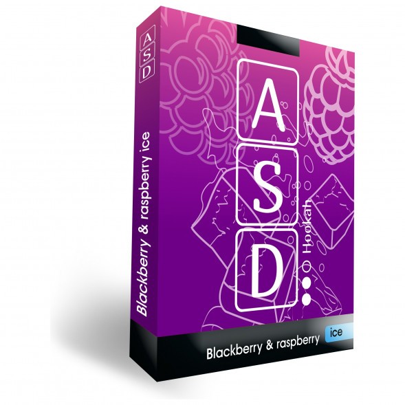 Смесь ASD - Blackberry and Raspberry Ice (Ежевика и Малина Лёд, 50 грамм) купить в Владивостоке