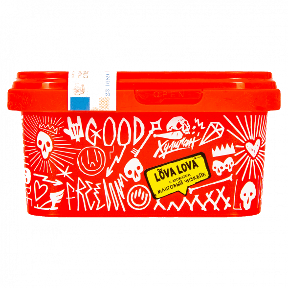 Табак Хулиган - LOVA LOVA (Манговый Чизкейк, 200 грамм) купить в Владивостоке