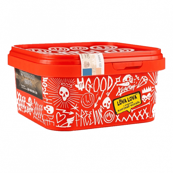 Табак Хулиган - LOVA LOVA (Манговый Чизкейк, 200 грамм) купить в Владивостоке