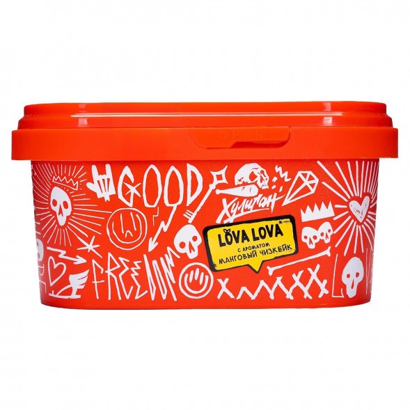 Табак Хулиган - LOVA LOVA (Манговый Чизкейк, 200 грамм) купить в Владивостоке