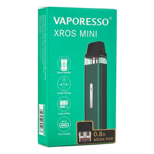 Электронная сигарета Vaporesso XROS Mini - Forest Green купить в Владивостоке