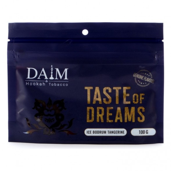 Табак Daim - Ice Bodrum Tangerine (Ледяной Мандарин, 100 грамм) купить в Владивостоке
