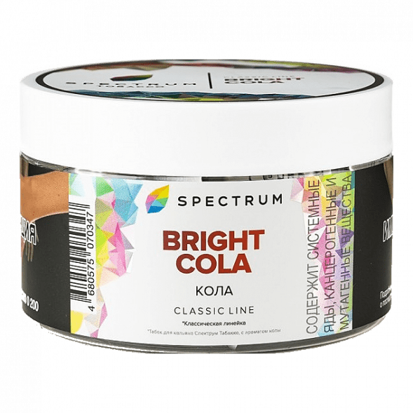 Табак Spectrum - Bright Cola (Кола, 200 грамм) купить в Владивостоке