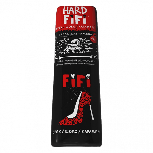 Табак Хулиган Hard - Fifi (Орех с Шоколадом и Карамелью, 200 грамм) купить в Владивостоке