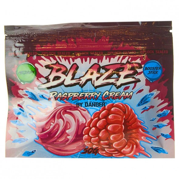 Смесь Blaze Medium - Raspberry Cream (Малиновое Мороженное, 50 грамм) купить в Владивостоке