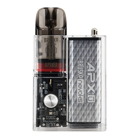 Электронная сигарета Brusko - APX C1 (Серебристый Кристалл) купить в Владивостоке