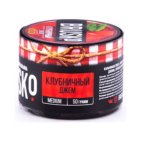 Смесь Brusko Medium - Клубничный Джем (50 грамм) купить в Владивостоке