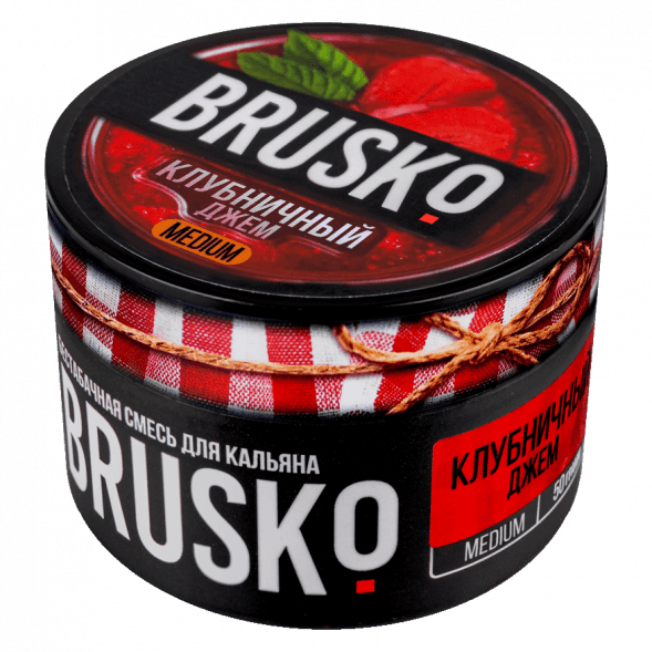 Смесь Brusko Medium - Клубничный Джем (50 грамм) купить в Владивостоке