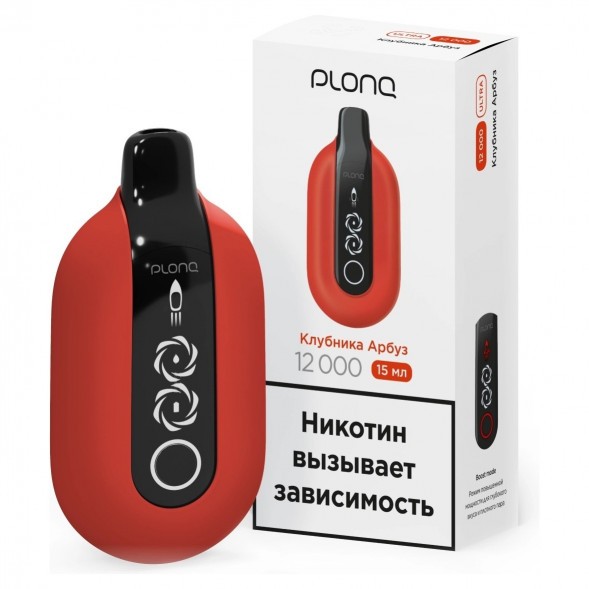 PLONQ ULTRA - Клубника Арбуз (12000 затяжек) купить в Владивостоке