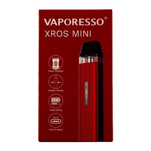 Электронная сигарета Vaporesso XROS Mini - Cherry Red купить в Владивостоке