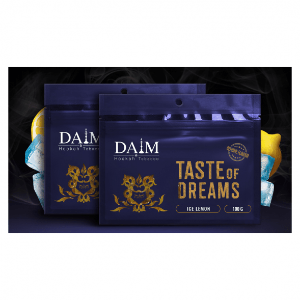 Табак Daim - Ice Lemon (Ледяной Лимон, 100 грамм) купить в Владивостоке