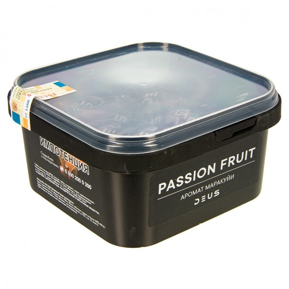 Табак Deus - Passion Fruit (Маракуйя, 250 грамм) купить в Владивостоке