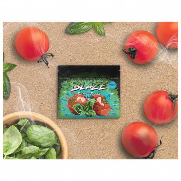 Смесь Blaze Medium - Tomato Blaze (Томат с Базиликом, 50 грамм) купить в Владивостоке