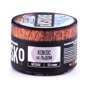 Смесь Brusko Medium - Кокос со Льдом (50 грамм) купить в Владивостоке
