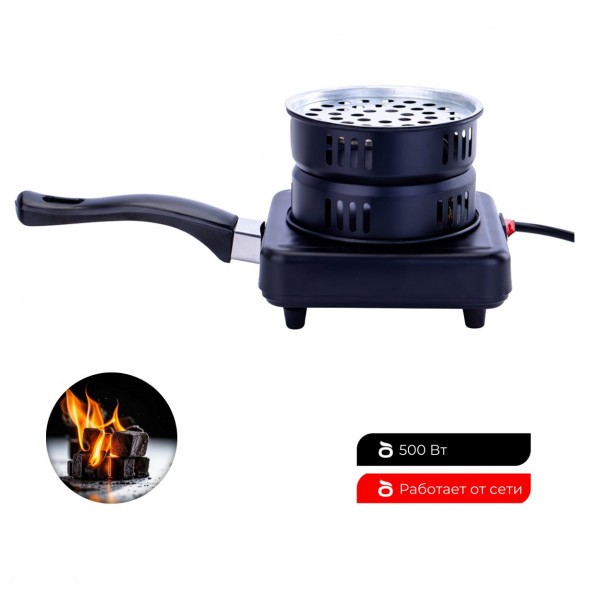 Электроплитка ECS-5 (Черная) купить в Владивостоке