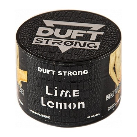 Табак Duft Strong - Lime Lemon (Лайм и Лимон, 200 грамм) купить в Владивостоке