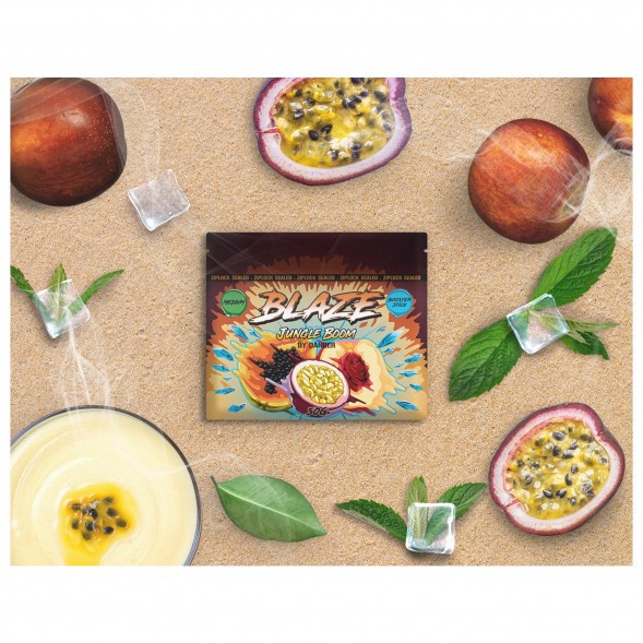 Смесь Blaze Medium - Jungle Boom (Тропические фрукты, 50 грамм) купить в Владивостоке