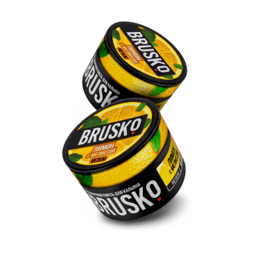 Смесь Brusko Medium - Лимон с Мелиссой (50 грамм) купить в Владивостоке