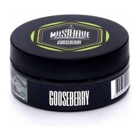 Табак Must Have - Gooseberry (Крыжовник, 125 грамм) купить в Владивостоке