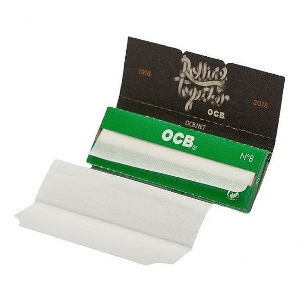 Бумага для самокруток OCB - №8 Green (50штук/50) купить в Владивостоке