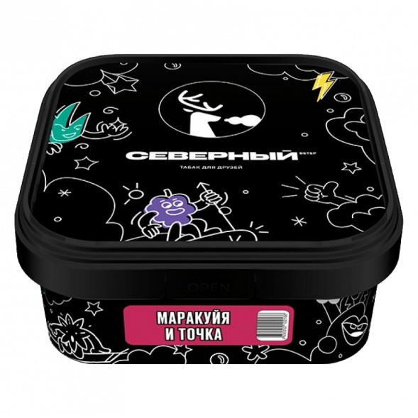 Табак Северный - Маракуйя и точка (200 грамм) купить в Владивостоке