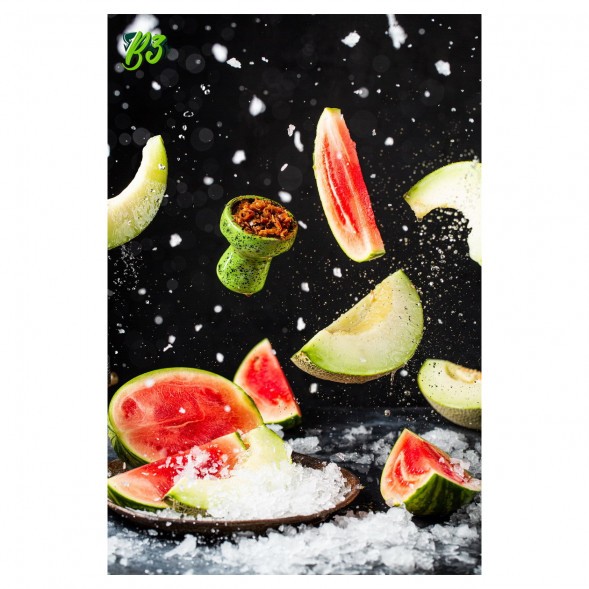 Табак B3 - Watermelon Halls (Арбузный Холлс, 50 грамм) купить в Владивостоке