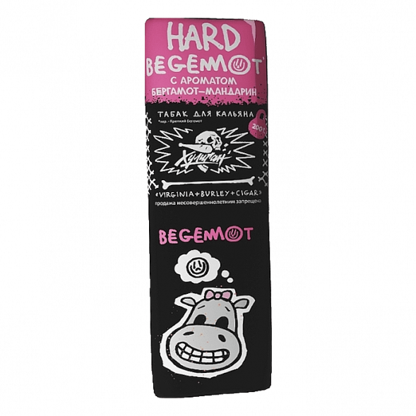 Табак Хулиган Hard - Begemot (Бергамот и Мандарин, 200 грамм) купить в Владивостоке