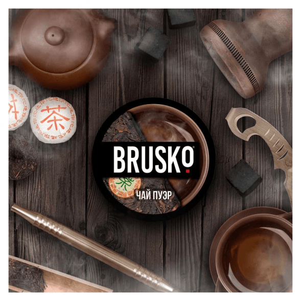 Смесь Brusko Medium - Чай Пуэр (50 грамм) купить в Владивостоке