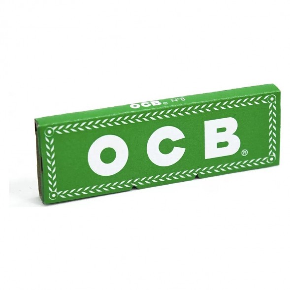 Бумага для самокруток OCB - №8 Green (50штук/25) купить в Владивостоке
