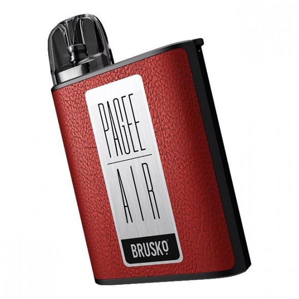 Электронная сигарета Brusko PAGEE AIR - Crimson Red (Красный) купить в Владивостоке