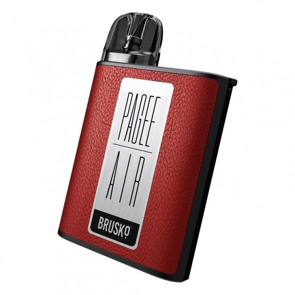 Электронная сигарета Brusko PAGEE AIR - Crimson Red (Красный) купить в Владивостоке