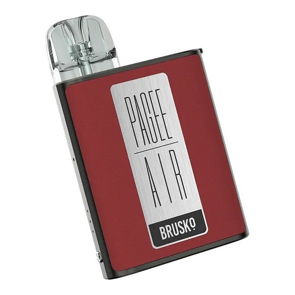 Электронная сигарета Brusko PAGEE AIR - Crimson Red (Красный) купить в Владивостоке