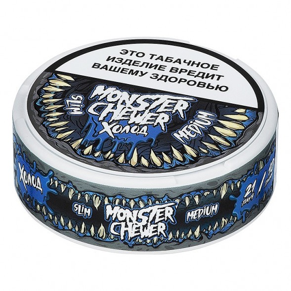 Табак жевательный Monster Chewer - MEDIUM Холод (10 грамм) купить в Владивостоке